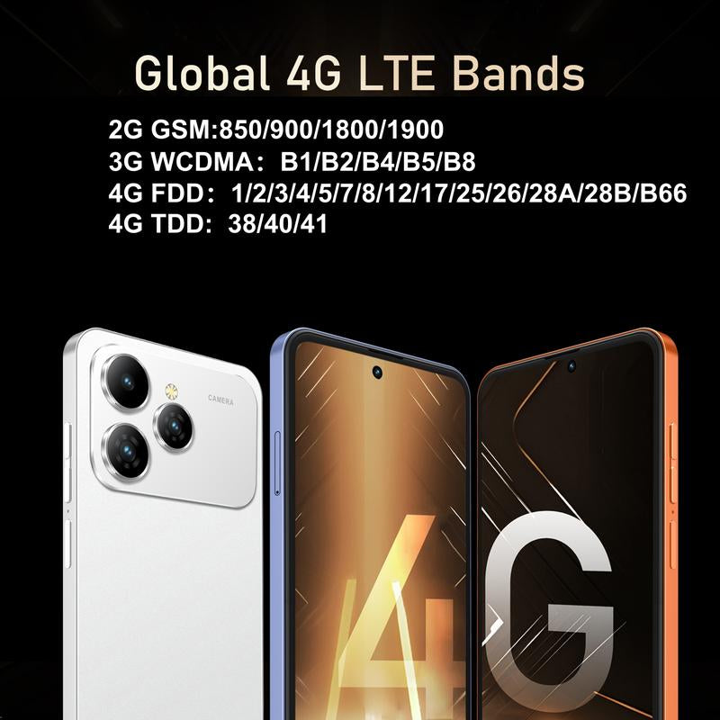 Fuffi-M17 Pro Smartphone, 6.56-Inch Screen, Unlock 4G Network, Android 10.0, 3+32GB Memory, 3100Mah Battery, Dual Sim, Quad-Core Processor